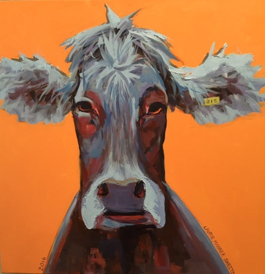 Laurie Shelton’s “Cows” in the Spotlight Gallery