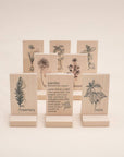 Wooden Herb Cards