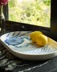 Crab Large Coupe Oval Platter