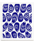 Swedish Dishcloth - Mussels - Blue: Blue