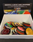 Album Label Coasters: Order by music style - Rock