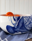 Octopus Large Round Serving Bowl