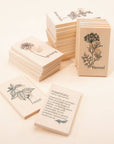 Wooden Herb Cards