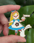 Disney's Alice in Wonderland Glitter Enamel Pin