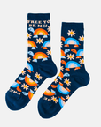 Free To Be Me Crew Socks