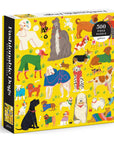 Fashionable Dogs 500 Piece Puzzle