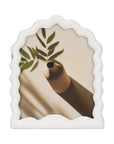 Resin Wavy Arch Decorative Photo Frame - White, 8x10 in.