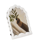 Resin Wavy Arch Decorative Photo Frame - White, 8x10 in.