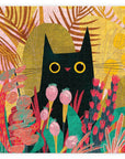 Black Cat 500 Piece Puzzle