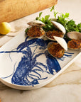 Lobster Large Coupe Oval Platter