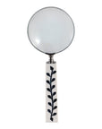 White Resin Vines Magnifying, 10 in.