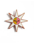Rose Gold Sunshine Enamel Pin