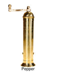The Original 9" Brass Pepper Mill