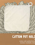 Bonjour Trois - Cotton Pot Holder