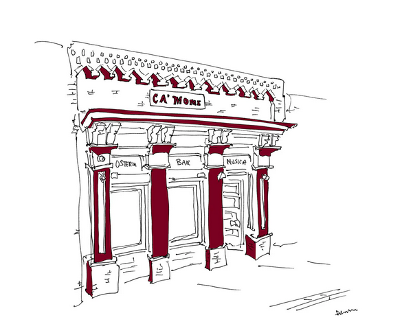 JD - Ca'Momi Osteria Print
