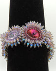 Marilyn Smith Flower Beaded Bracelet