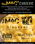 The MAC 'n CHEESE Fundraiser for The MAC - Saturday 11/15 Event Ticket