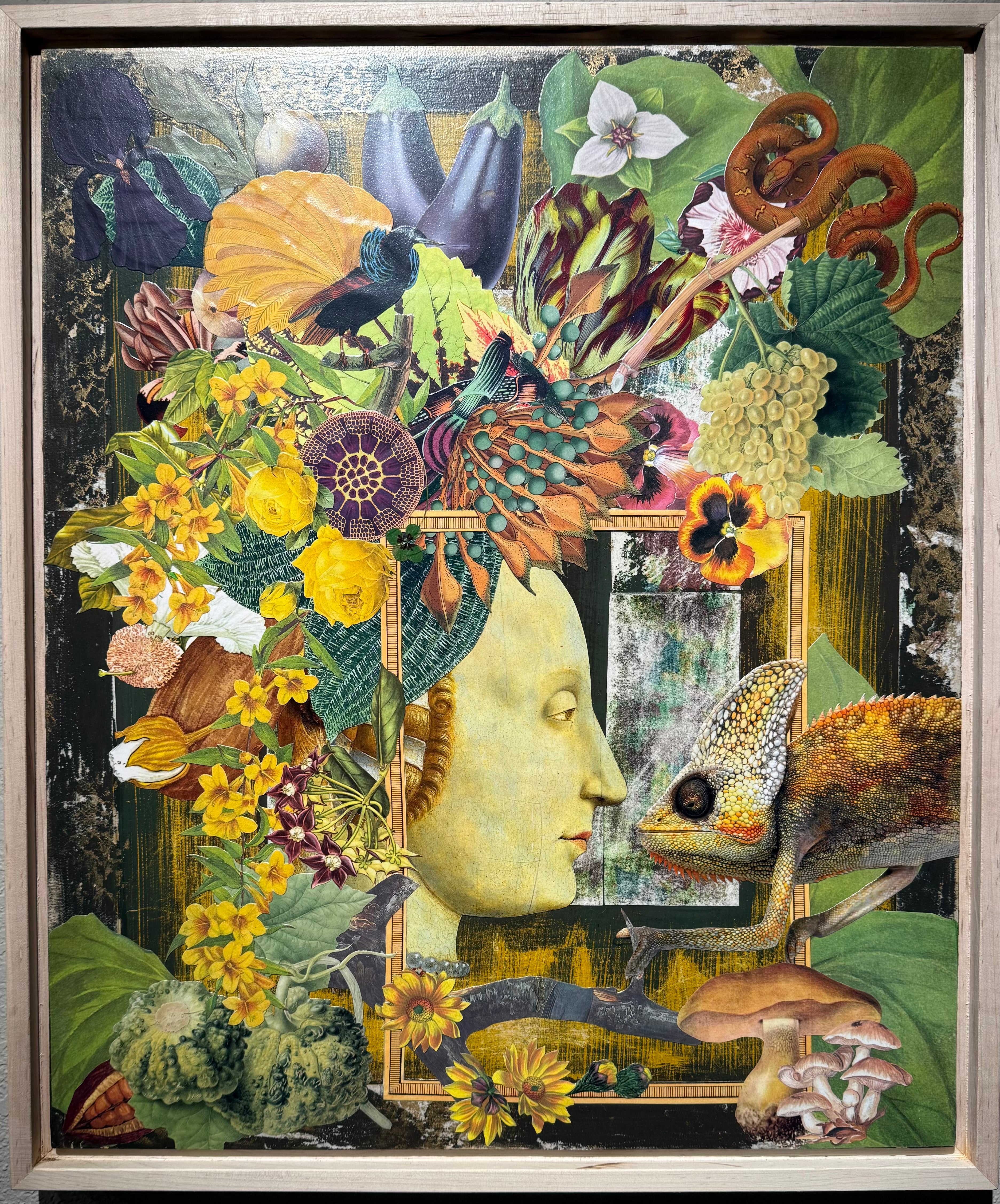 Dominique Pfahl Original Collage 