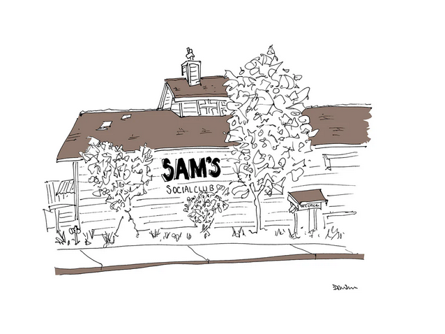 JD - Sam's Social Club Print