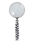 White Resin Vines Magnifying, 10 in.