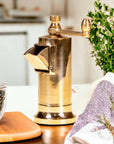 The Original 'Chef's Mate' Brass Pepper Grinder