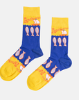Anchovies Tinned Fish Crew Socks