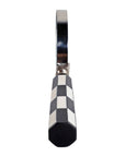 Black/White Resin Handle Magnifying Glass