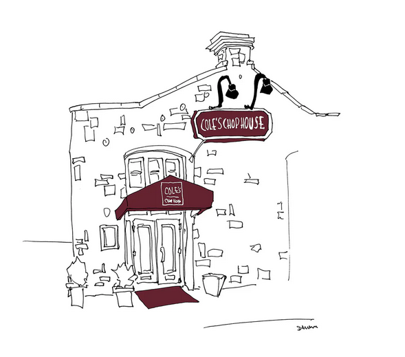 JD - Cole's Chop House Print