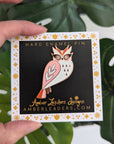 Owl Enamel Pin