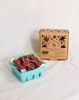 Dark Cherry Beeswax Birthday Candles 10-count: 10
