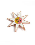 Rose Gold Sunshine Enamel Pin