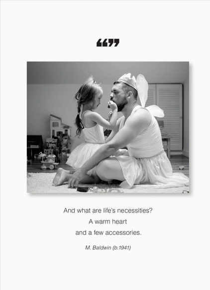 Life's Necessities Everyday/Father's Day Greeting Card