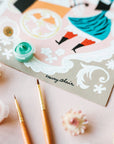 Disney Artist Mary Blair's Petal Peddler Paint-by-Number Kit
