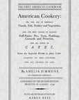 American Cookery