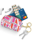 Rues De Paris Key Chain Pouch