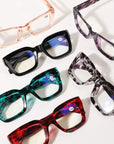 Blue Light Blocking Chunky Frame Reading Glasses