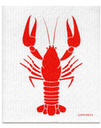 Swedish Dishcloth - Crayfish - Red: Red