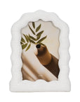 Resin Wavy Arch Decorative Photo Frame - White, 4x6 in.