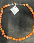 Carnelian Necklace by Sherri Gallagher