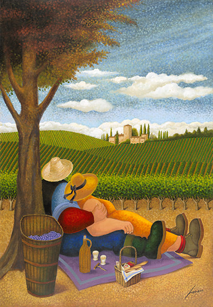 Vertical Picnic Limited Edition Giclee