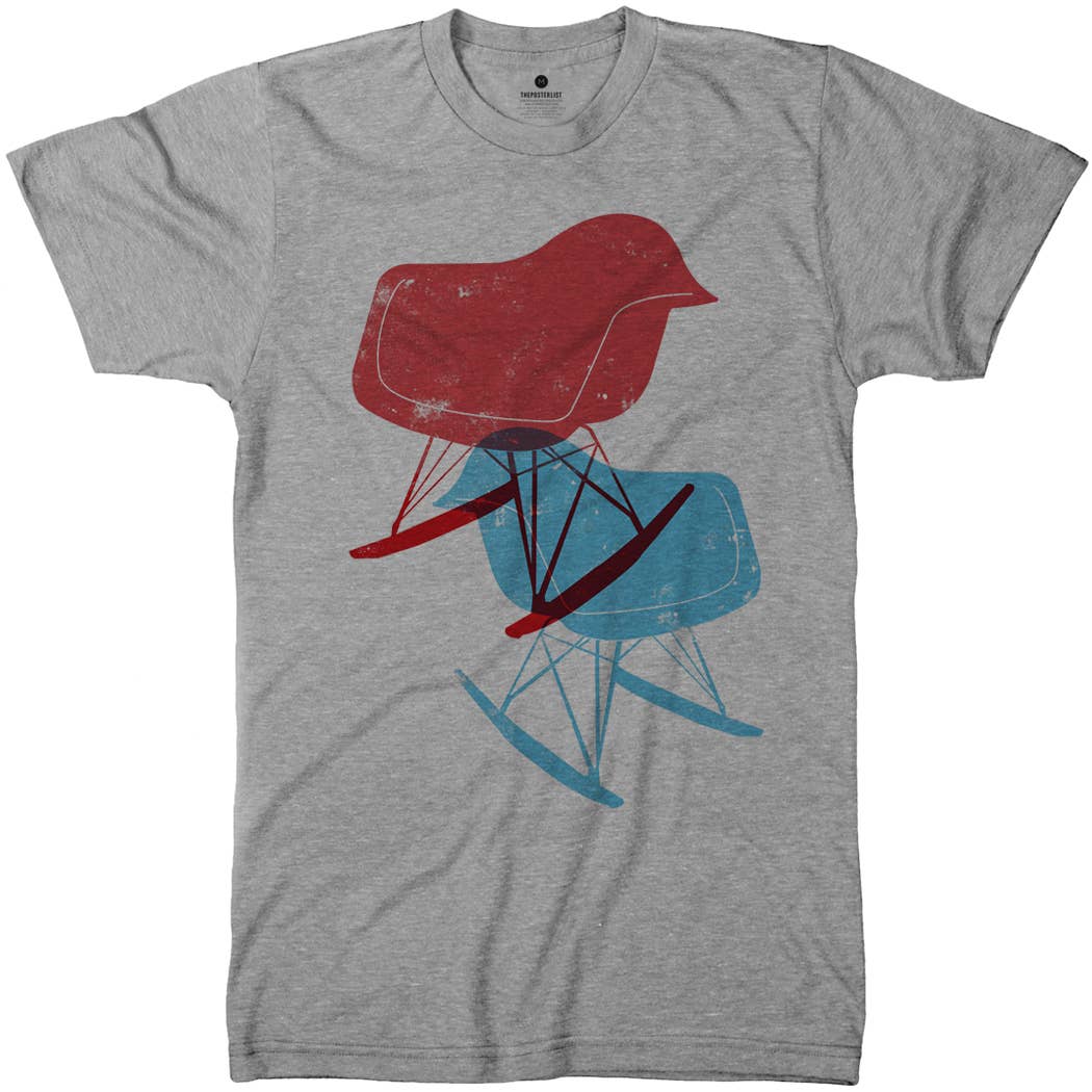 Eames Chair - Heather Grey: Heather Grey / X-Large