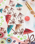 Disney Artist Mary Blair's Parasols Paint-by-Number Kit