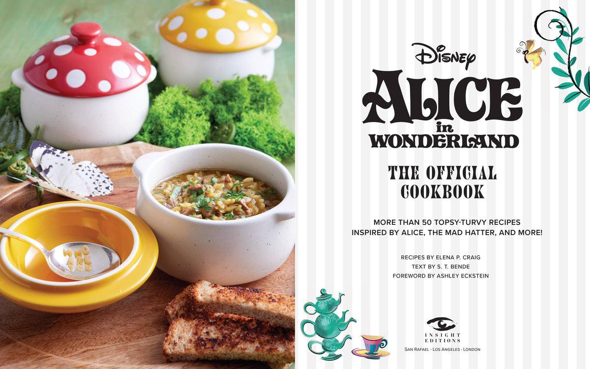 Alice in Wonderland: The Official Cookbook - SALE!