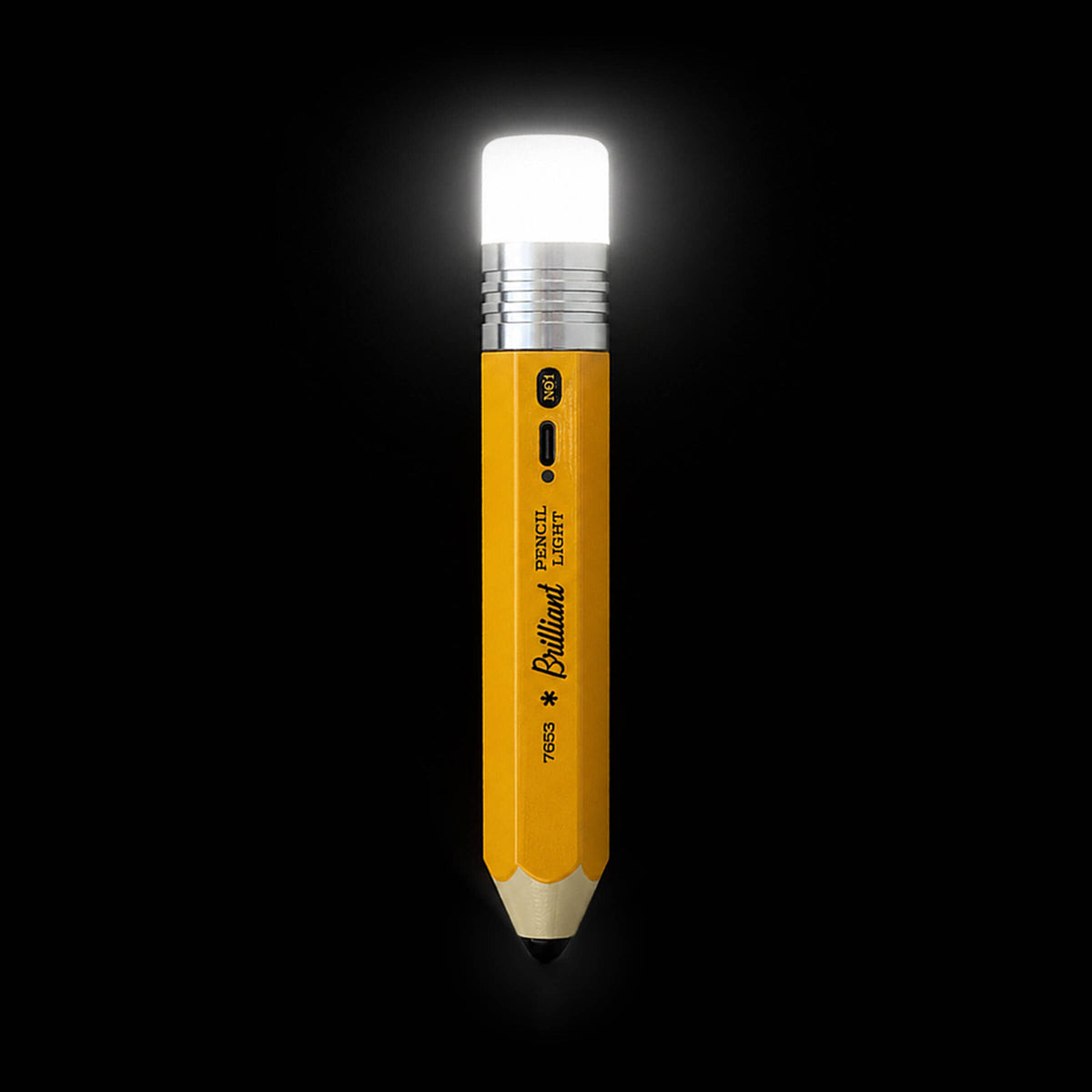 Pencil Light - The eraser lights up