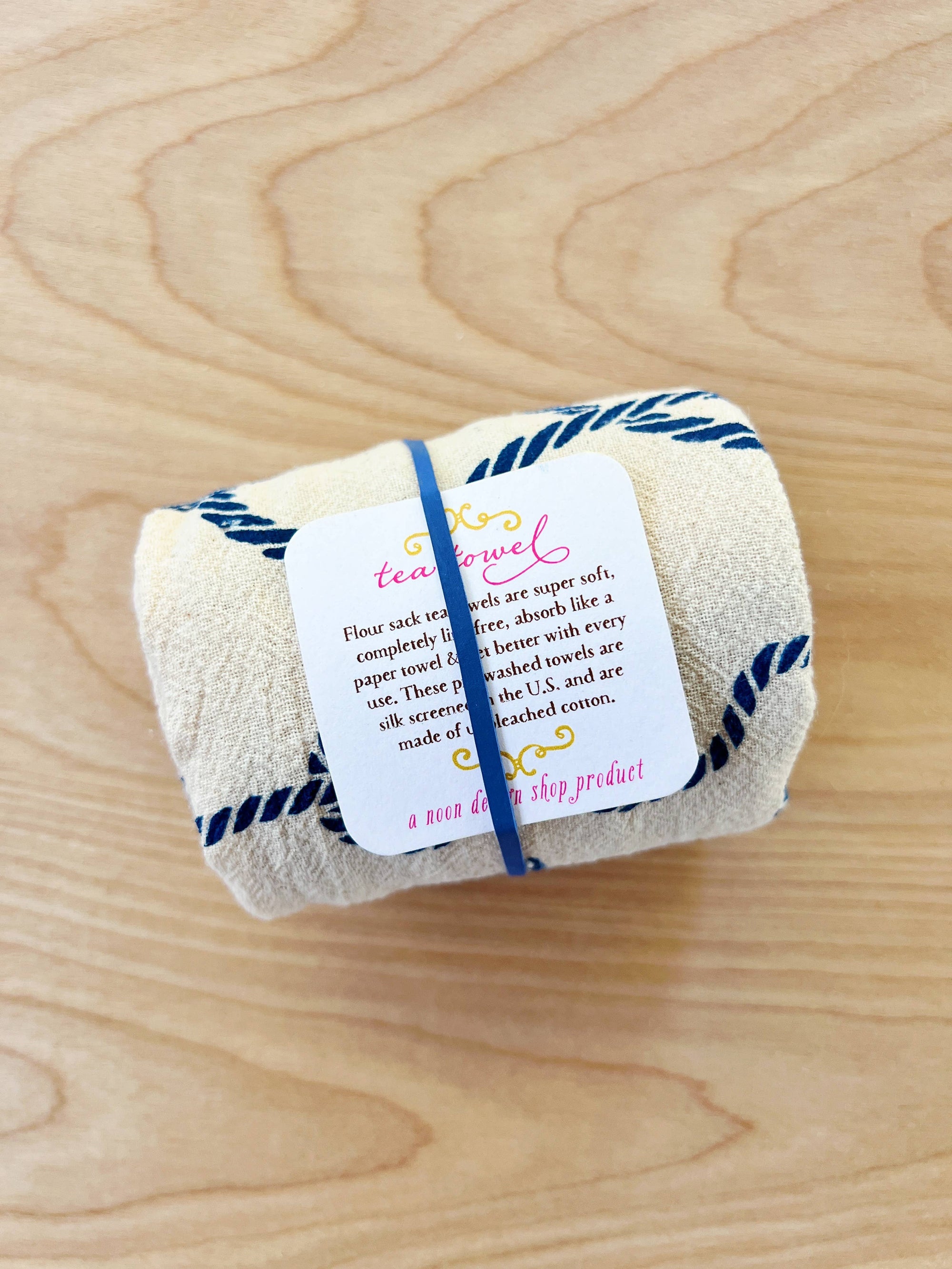 Nautical Knots Tea Towel