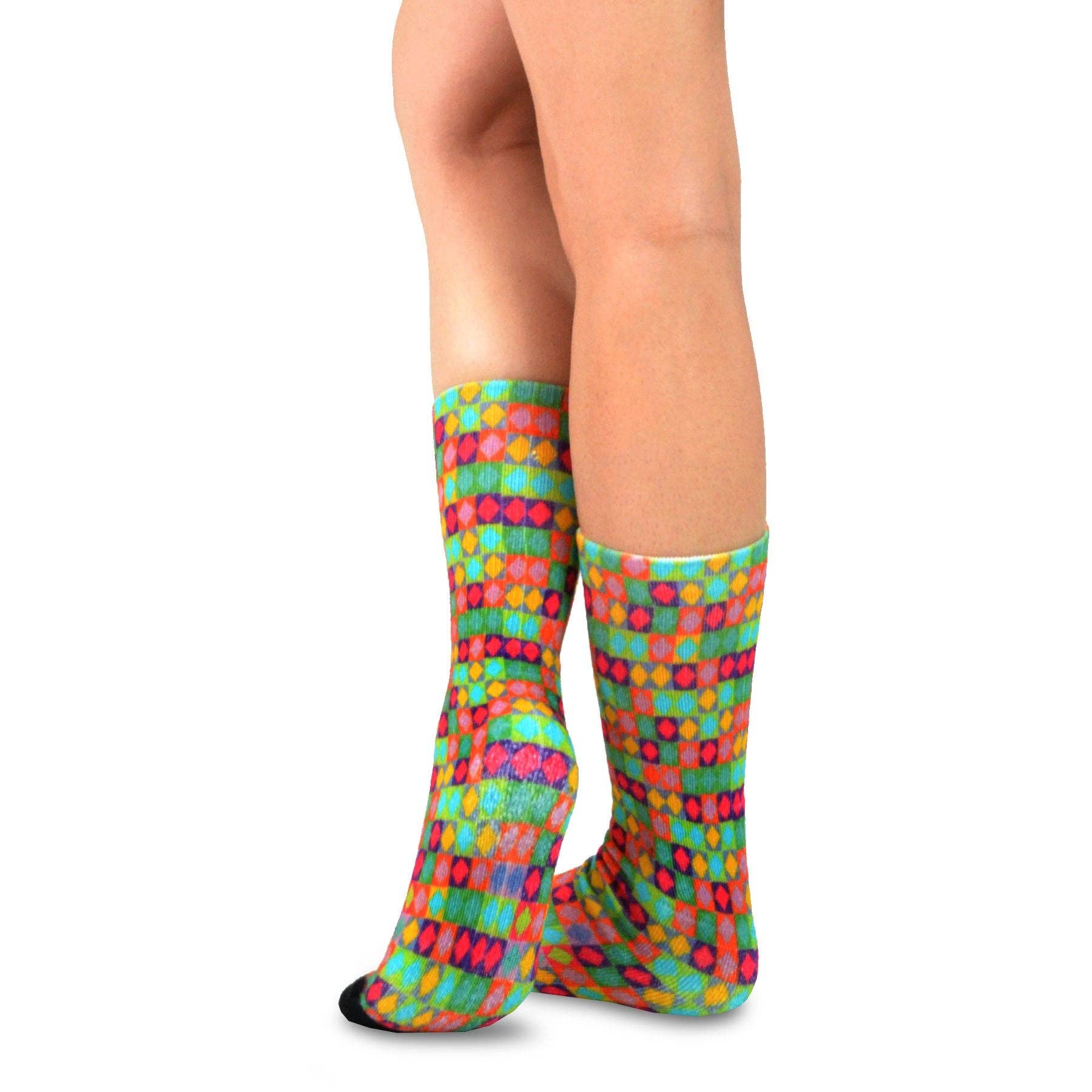 Mary Blair Commuters Crew Socks