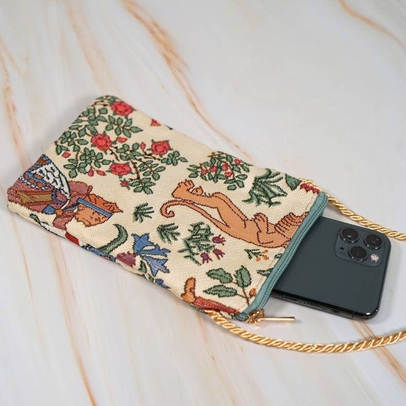 Alice in Wonderland Phone Pouch