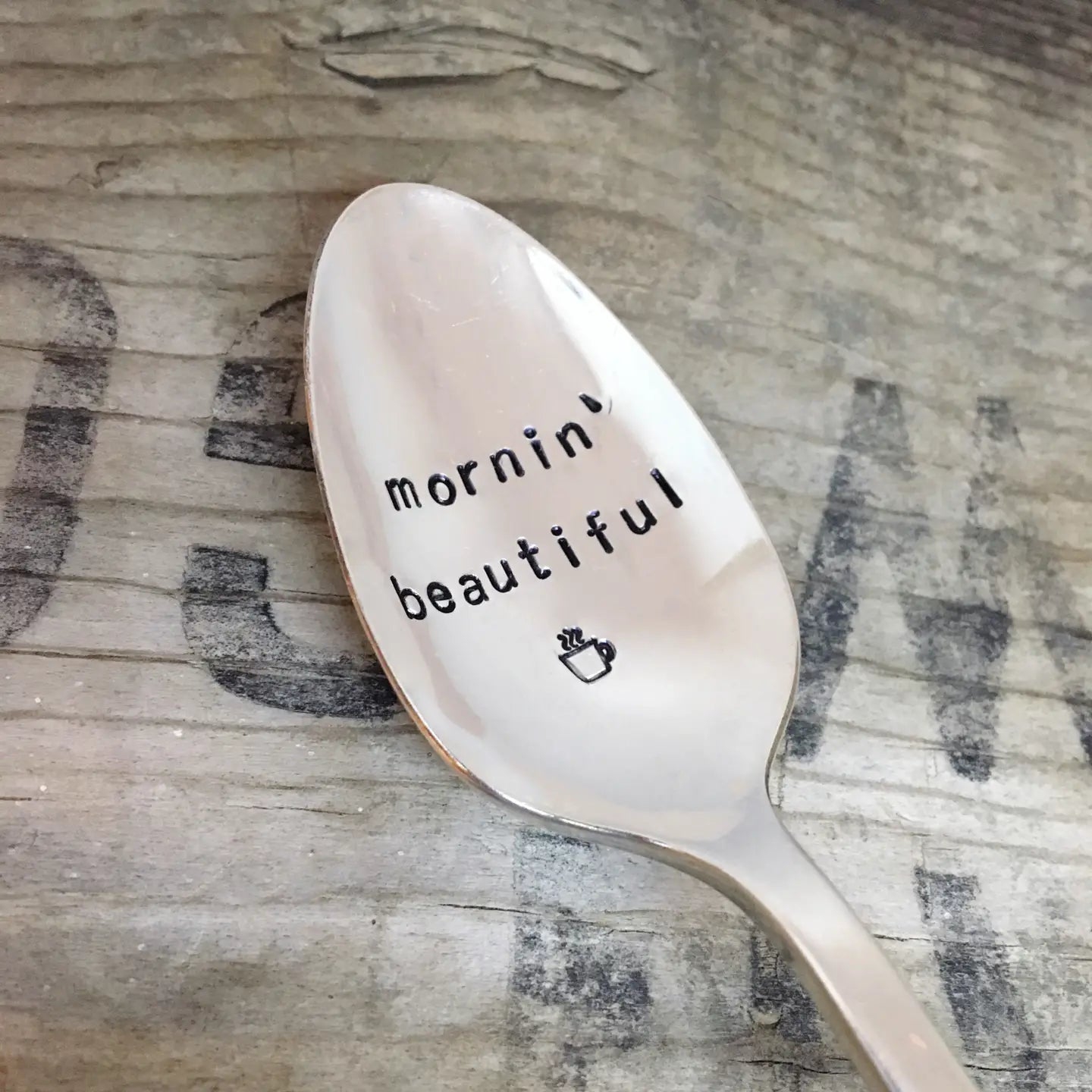 Vintage Silver-Plated Stamped Spoons