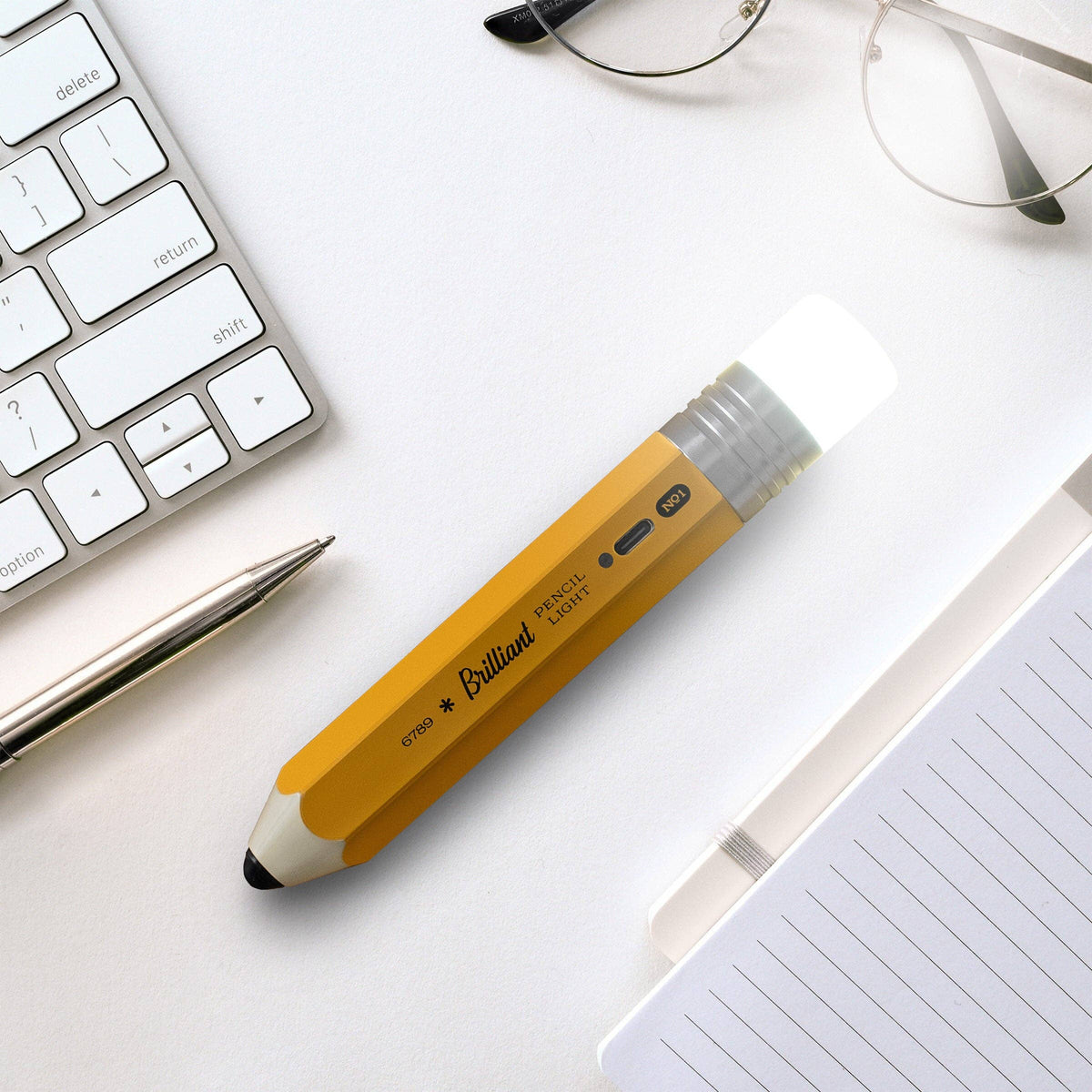 Pencil Light - The eraser lights up