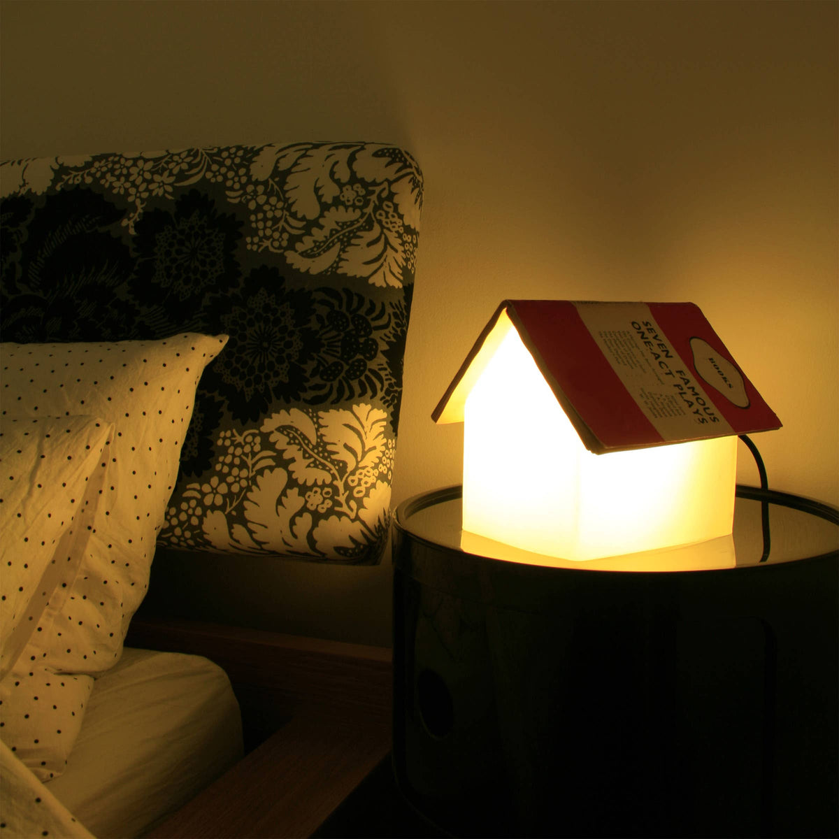Book Rest Lamp - House shaped bedside reading light